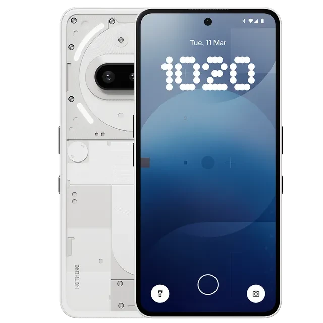 Nothing Phone 3a 5G (8GB RAM, 256GB, White)